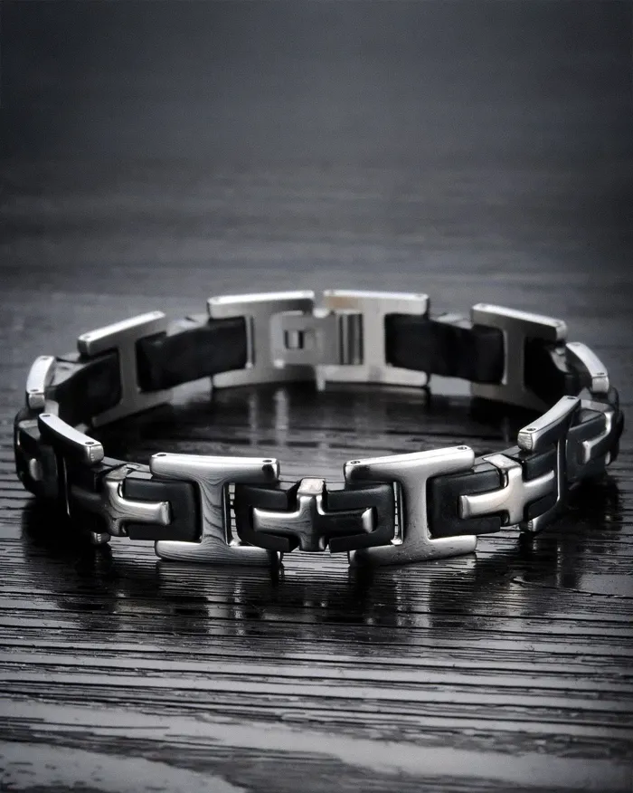 Silica gel bracelet men "Jinx" - Image 2