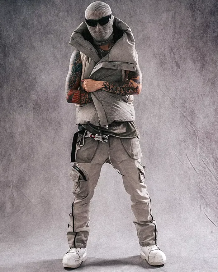 Sleeveless down jacket "Inashiki" - Image 14