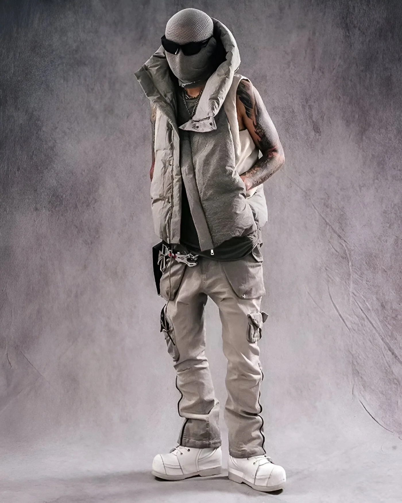 Sleeveless down jacket "Inashiki" - Image 16