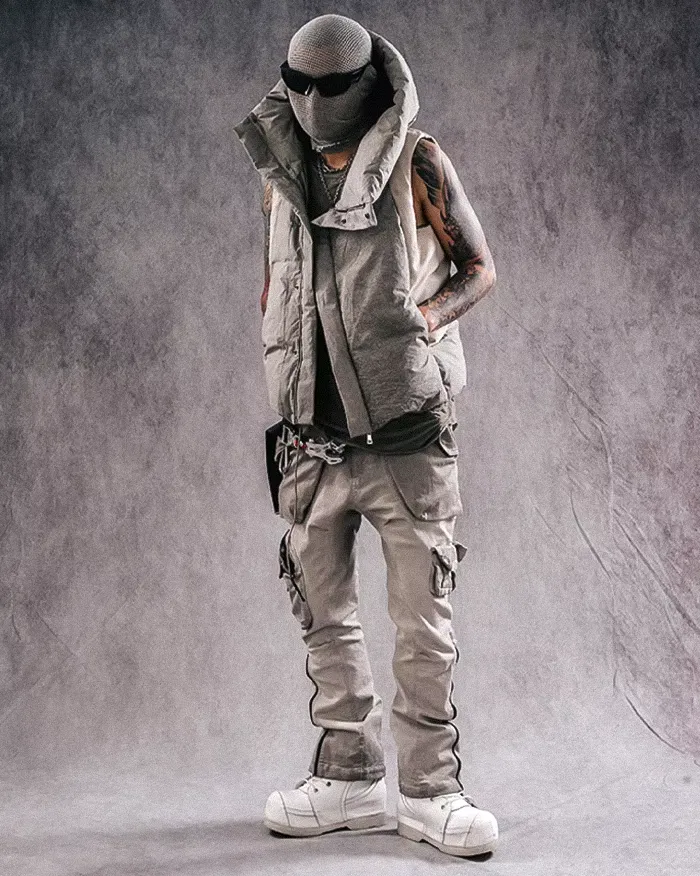 Sleeveless down jacket "Inashiki" - Image 17