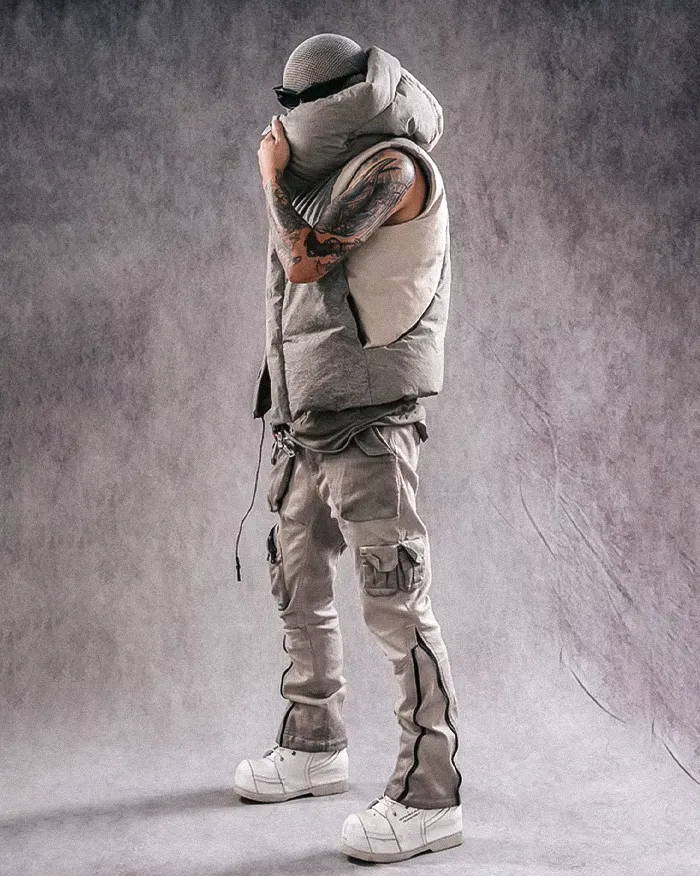 Sleeveless down jacket "Inashiki" - Image 18