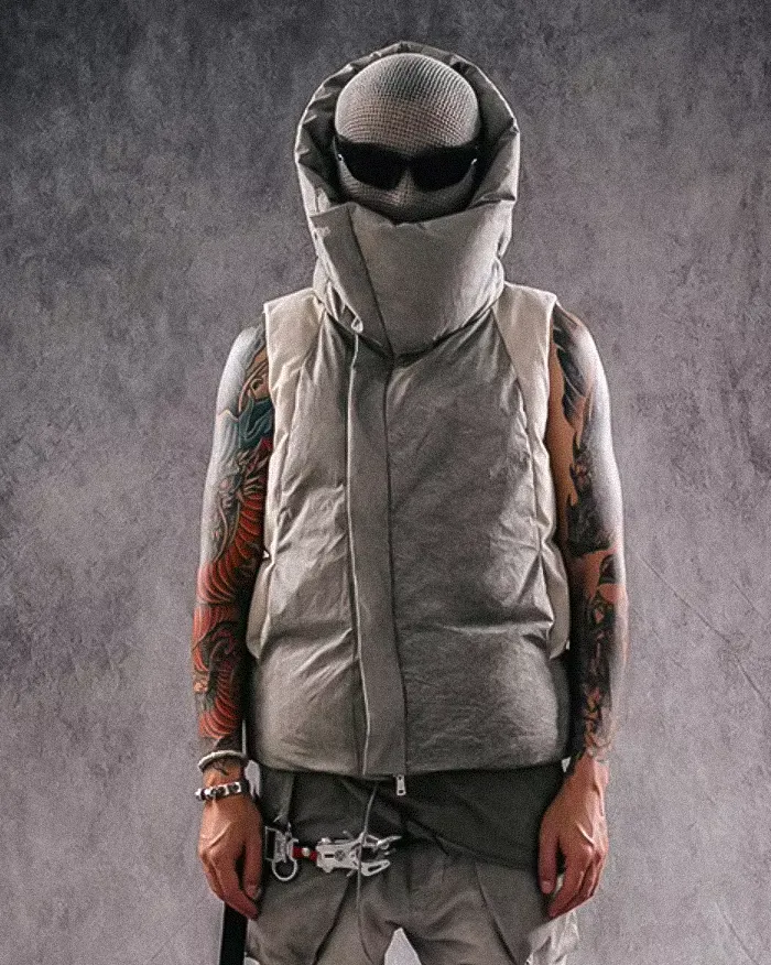 Sleeveless down jacket "Inashiki" - Image 4