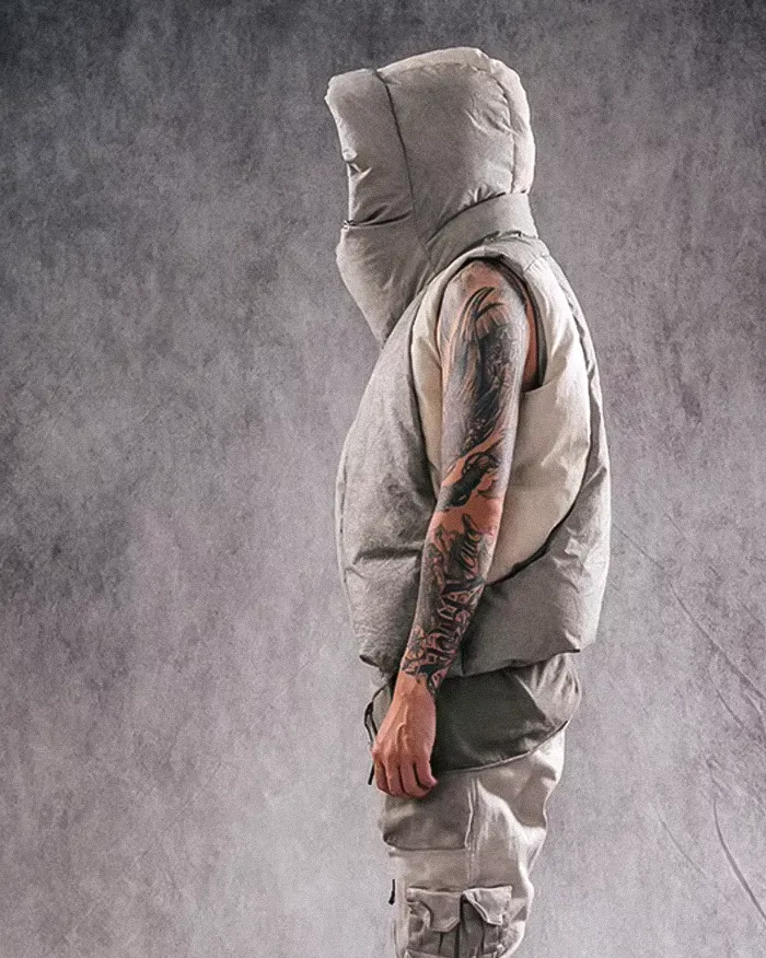 Sleeveless down jacket "Inashiki" - Image 8