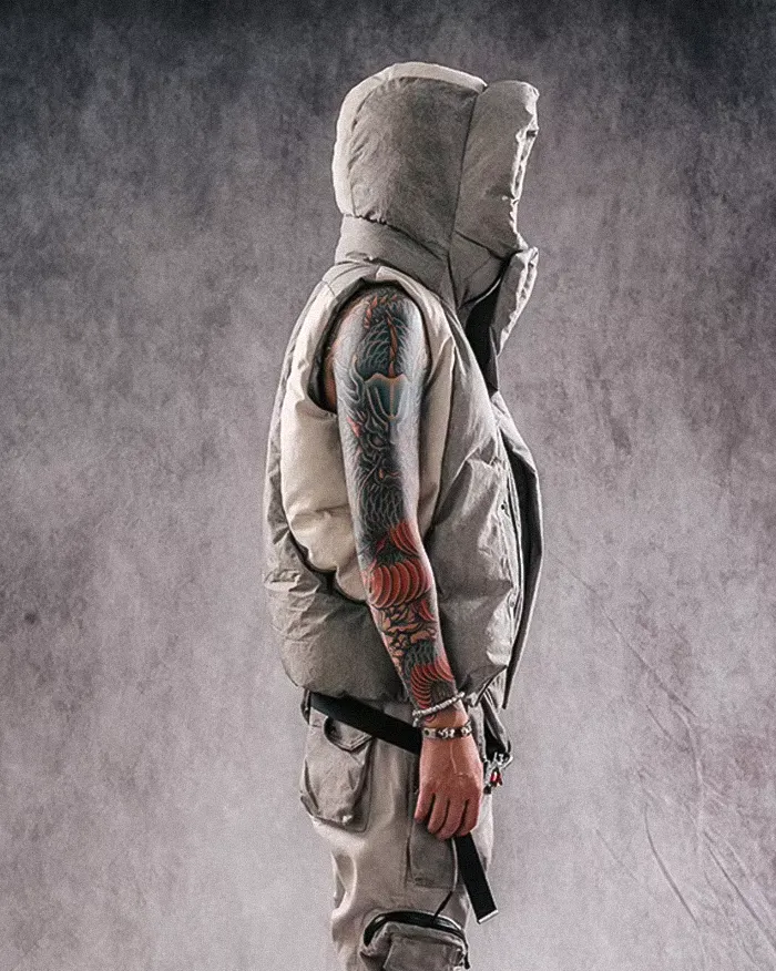 Sleeveless down jacket "Inashiki" - Image 9
