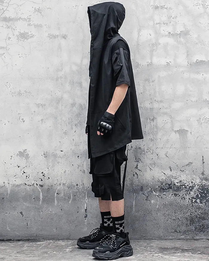 Sleeveless Modern Cloak "Yame" - Image 3