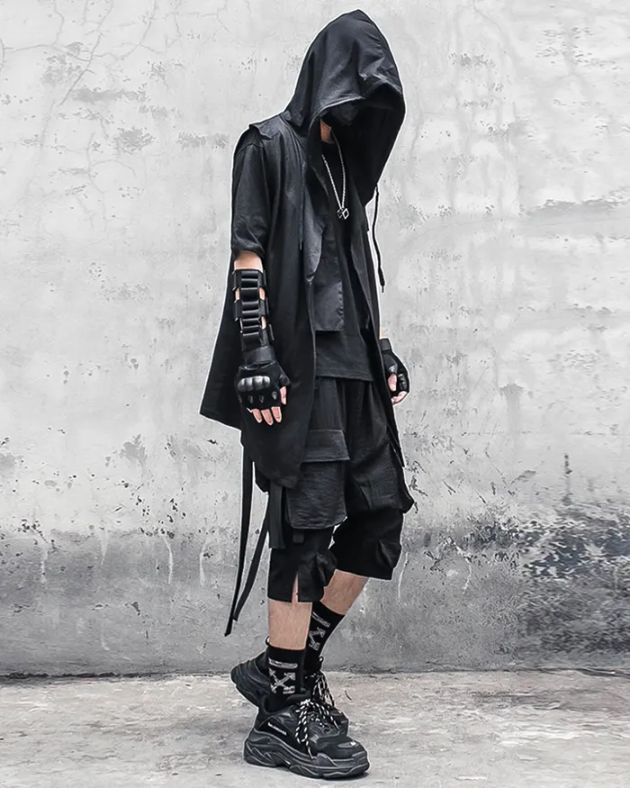 Sleeveless Modern Cloak "Yame" - Image 4