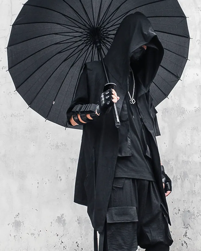 Sleeveless Modern Cloak "Yame" - Image 5