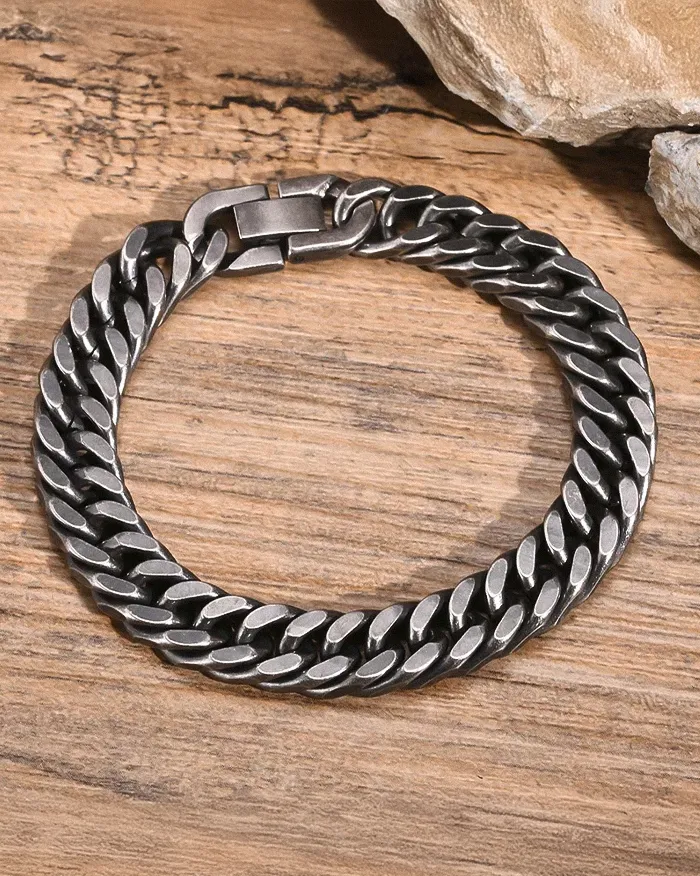 Stainless steel chain bracelet "Xar" - Image 3