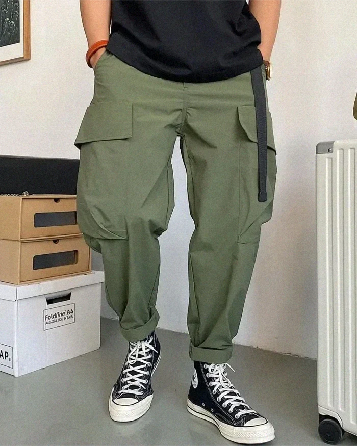 Streetwear cargo pants "Midori" - Image 3