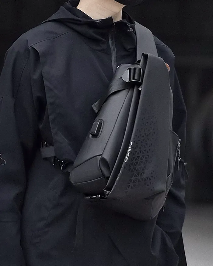 Streetwear cross body bag "Kumano" - Image 8
