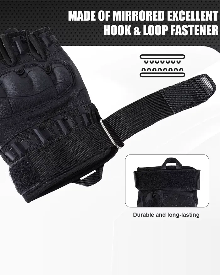 Tactical Fingerless Gloves "Shiyo" - Image 10