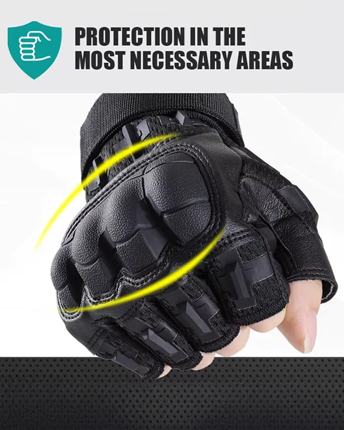 Tactical Fingerless Gloves "Shiyo" - Image 8