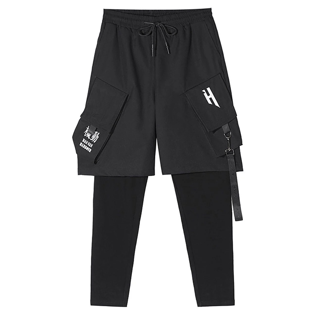 Techwear Cargo Pants - Faux Two Piece "Hirako" - Image 3