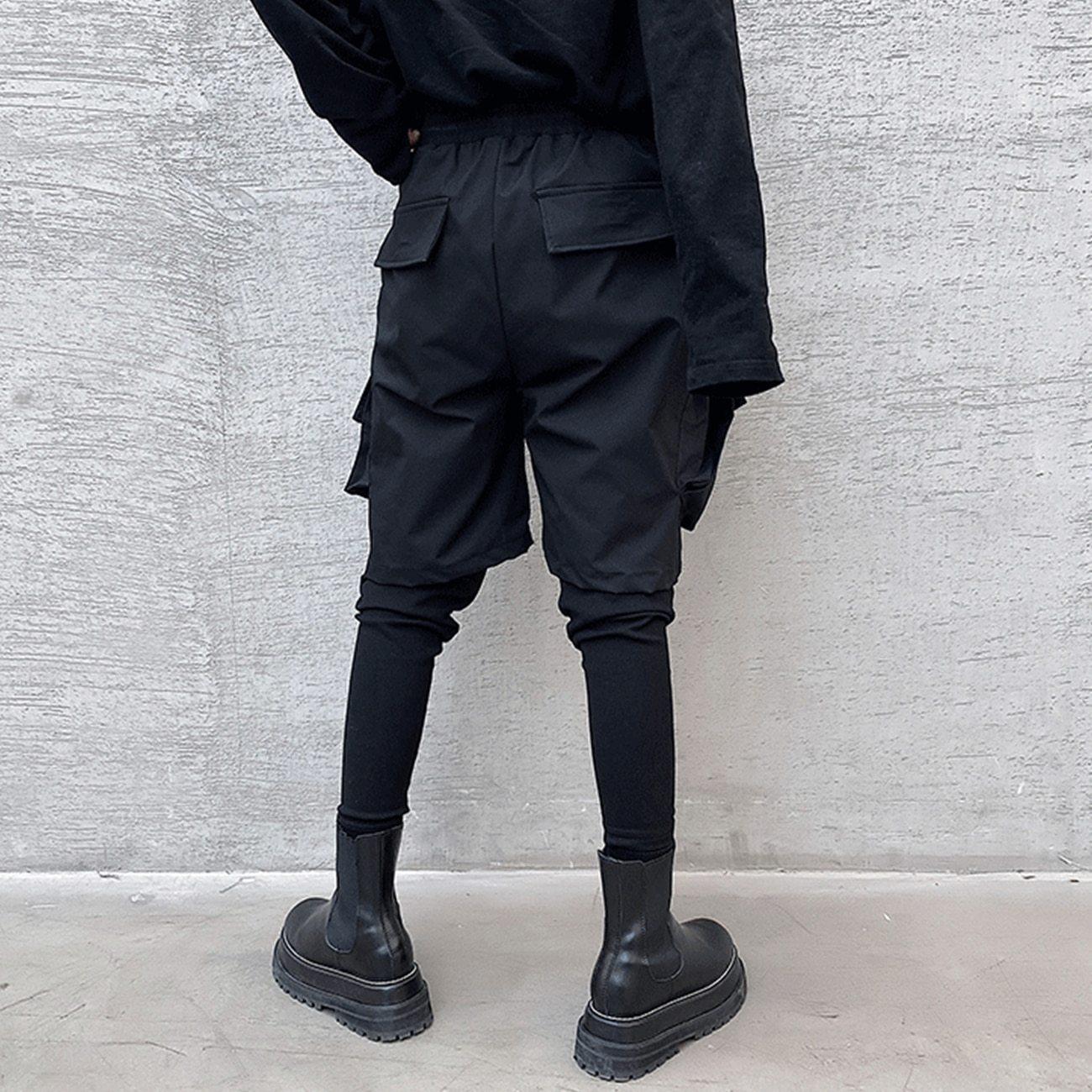 Techwear Cargo Pants - Faux Two Piece "Hirako" - Image 6