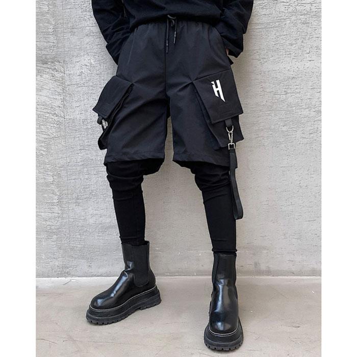 Techwear Cargo Pants - Faux Two Piece "Hirako" - Image 7