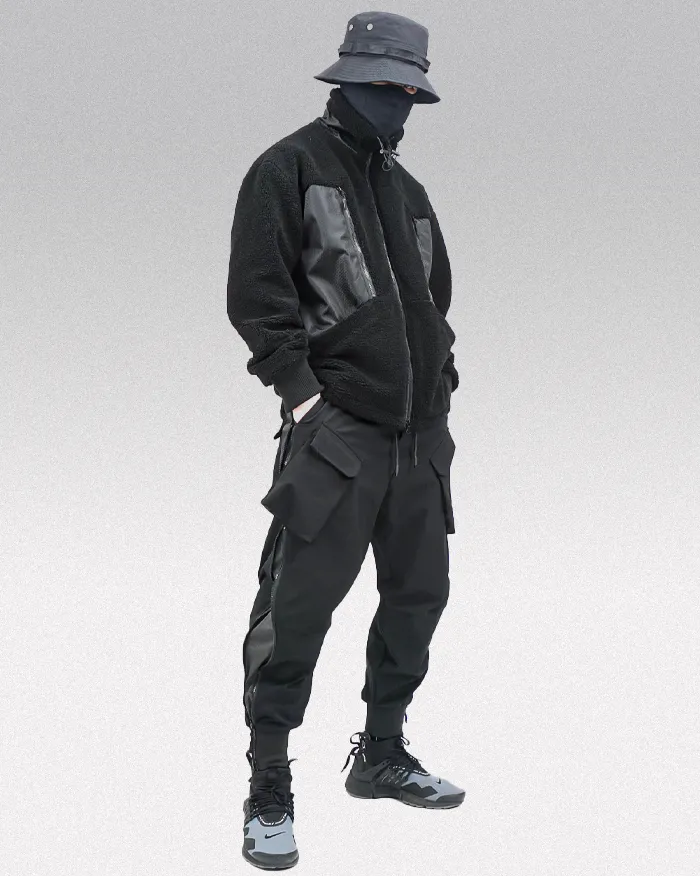 Techwear Cargo Pants with Side Zipper "Koyota" - Image 3