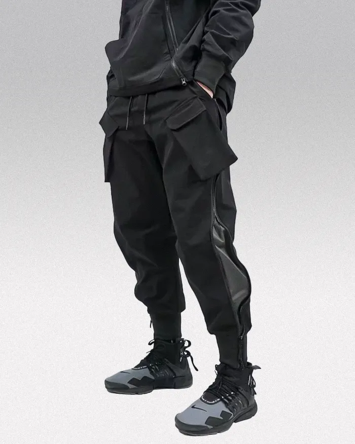 Techwear Cargo Pants with Side Zipper "Koyota" - Image 6
