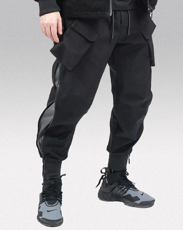 Techwear Cargo Pants with Side Zipper "Koyota" - Image 7