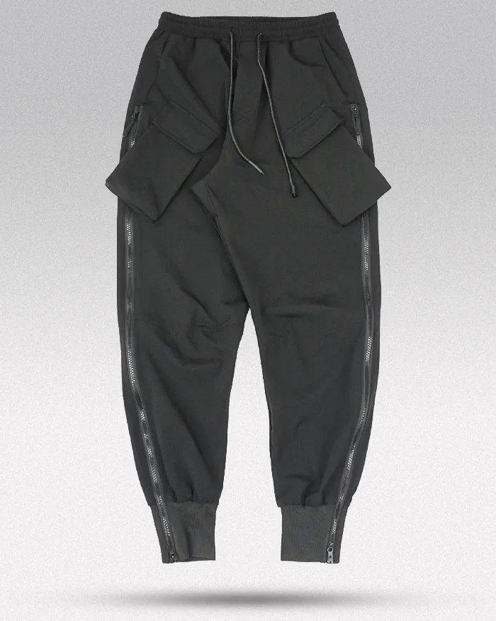 Techwear Cargo Pants with Side Zipper "Koyota" - Image 8