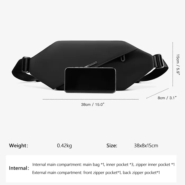 Techwear fanny pack "Shimara" - Image 9