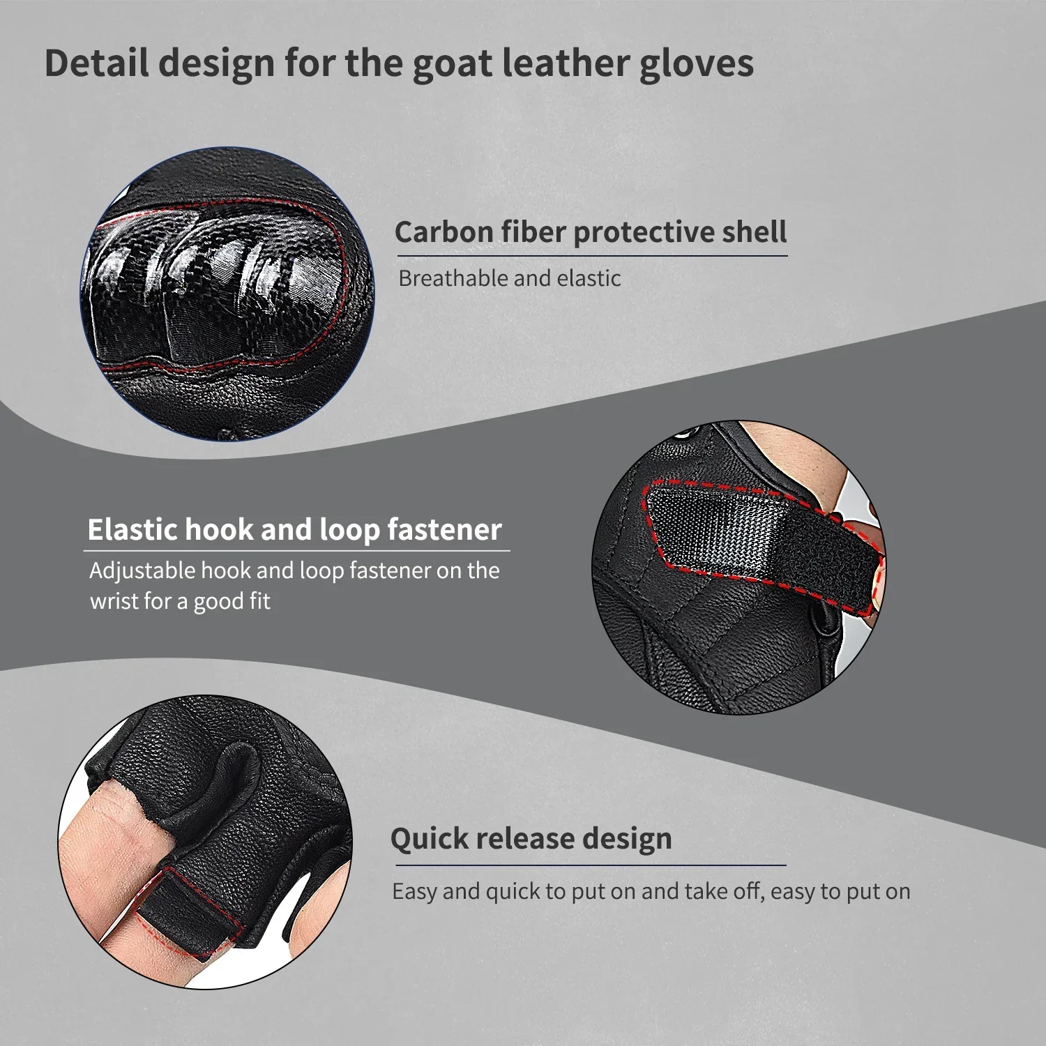 Techwear Fingerless Gloves "Gunky" - Image 5
