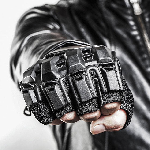 Techwear Fingerless Gloves "Hitsuga" - Image 3