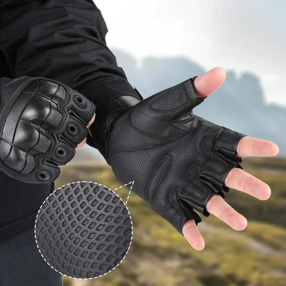 Techwear Fingerless Gloves "Meoka" - Image 4
