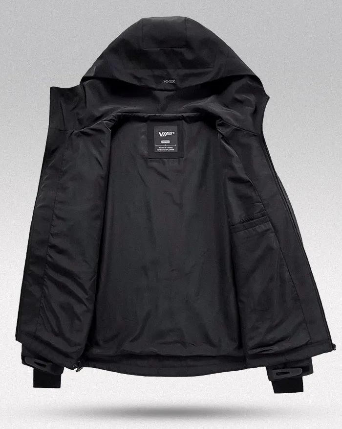 Techwear jacket black "Bashiri" - Image 3