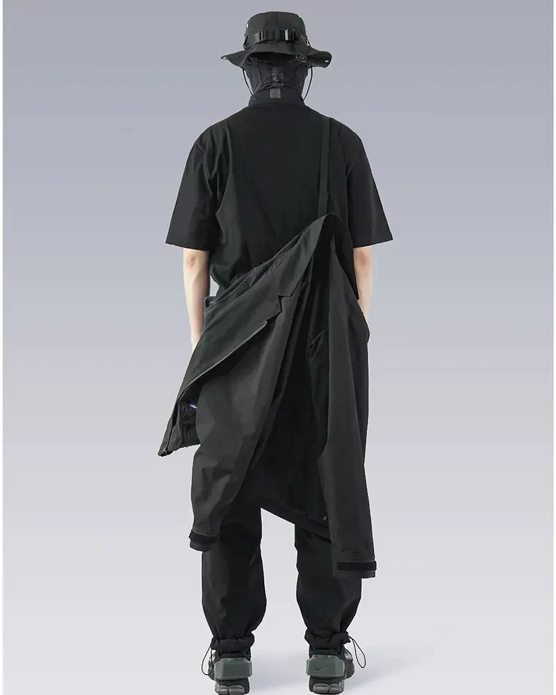 Black Techwear Jacket "Kino" - Image 9