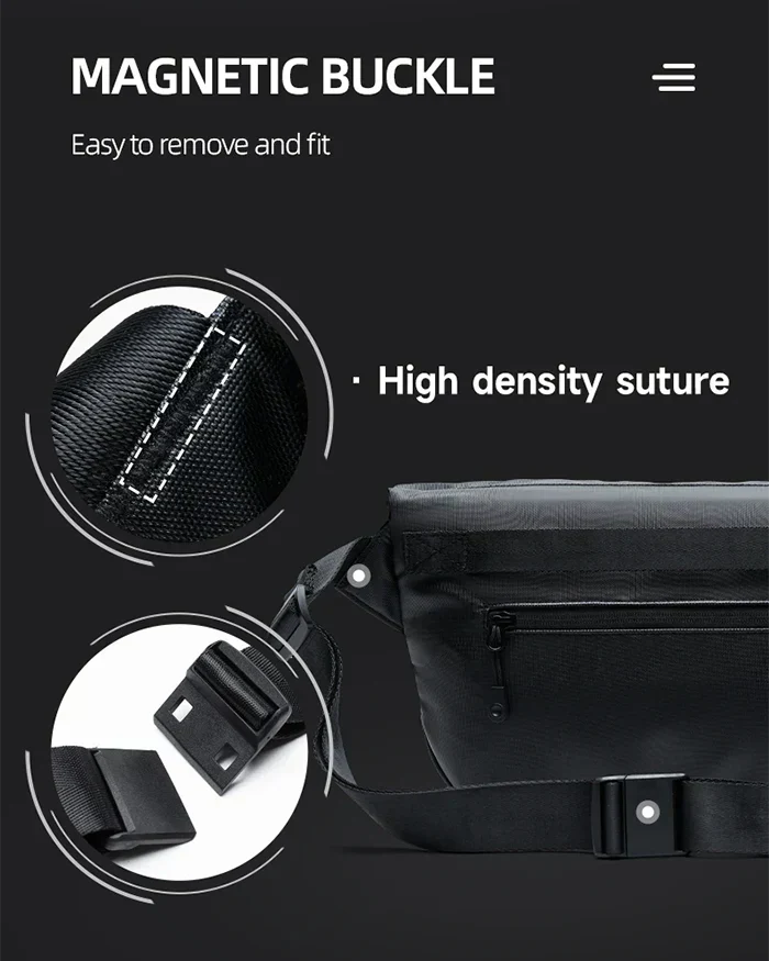 Techwear Messenger Bag "Kekai" - Image 3