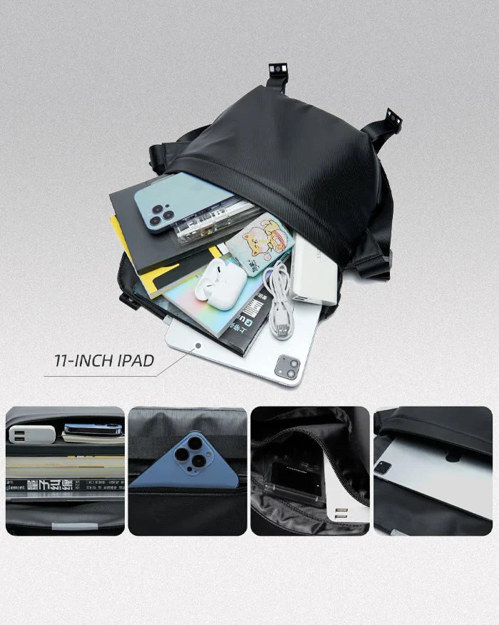 Techwear Messenger Bag "Kekai" - Image 5
