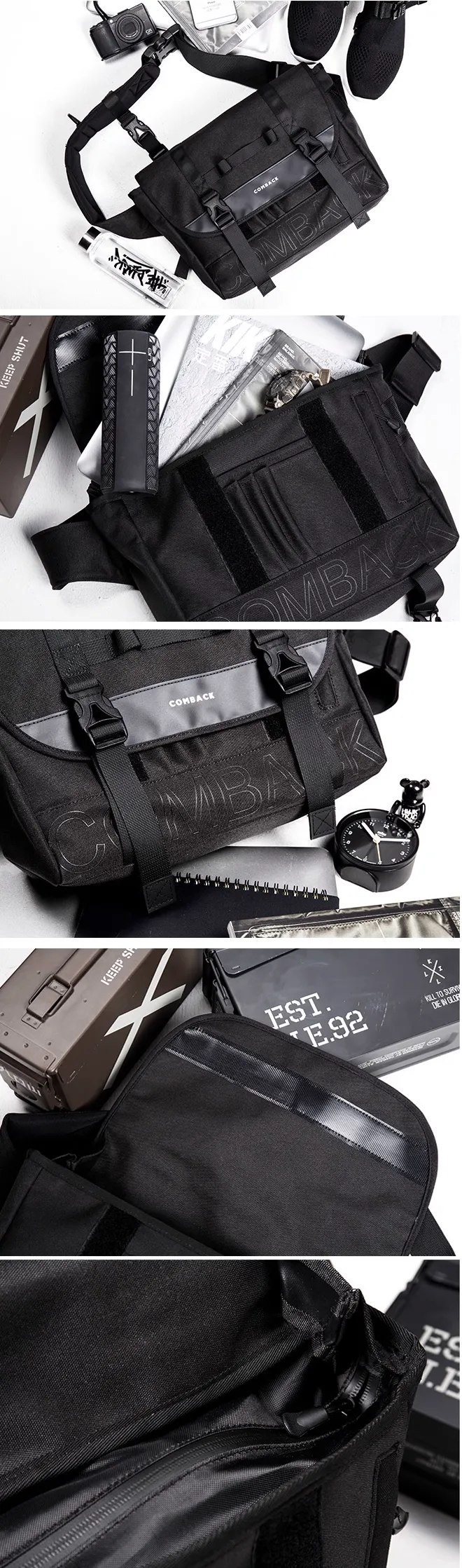 Techwear messenger bag "Shinomaki" - Image 8