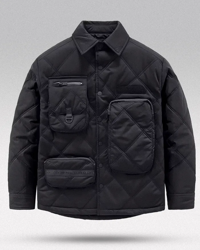 Techwear Padded Jacket "Bihiro"