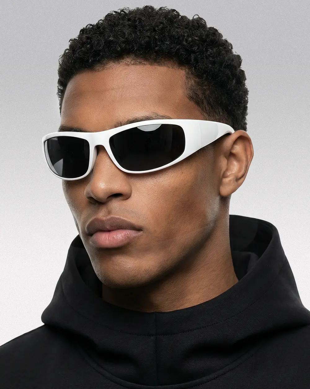 Techwear Sunglasses "Blackout" - Image 3