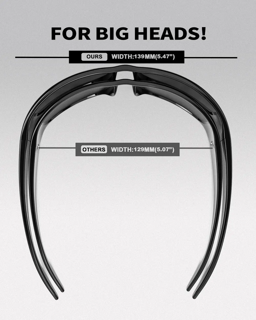 Techwear Sunglasses "Blackout" - Image 8