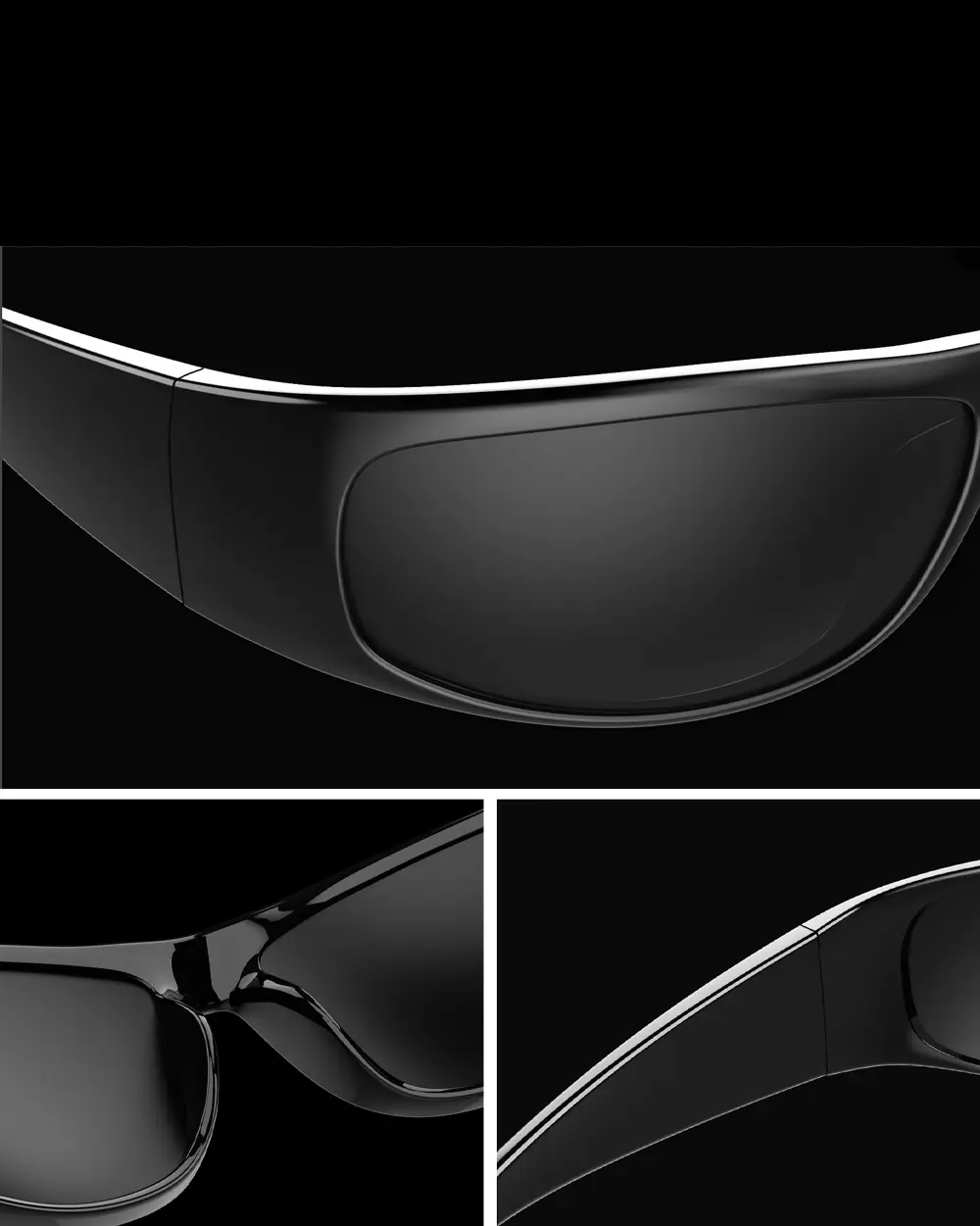 Techwear Sunglasses "Blackout" - Image 9