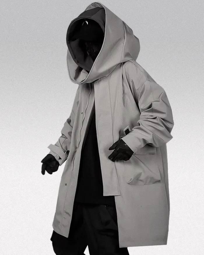 Techwear trench coat "Aketsu" - Image 2