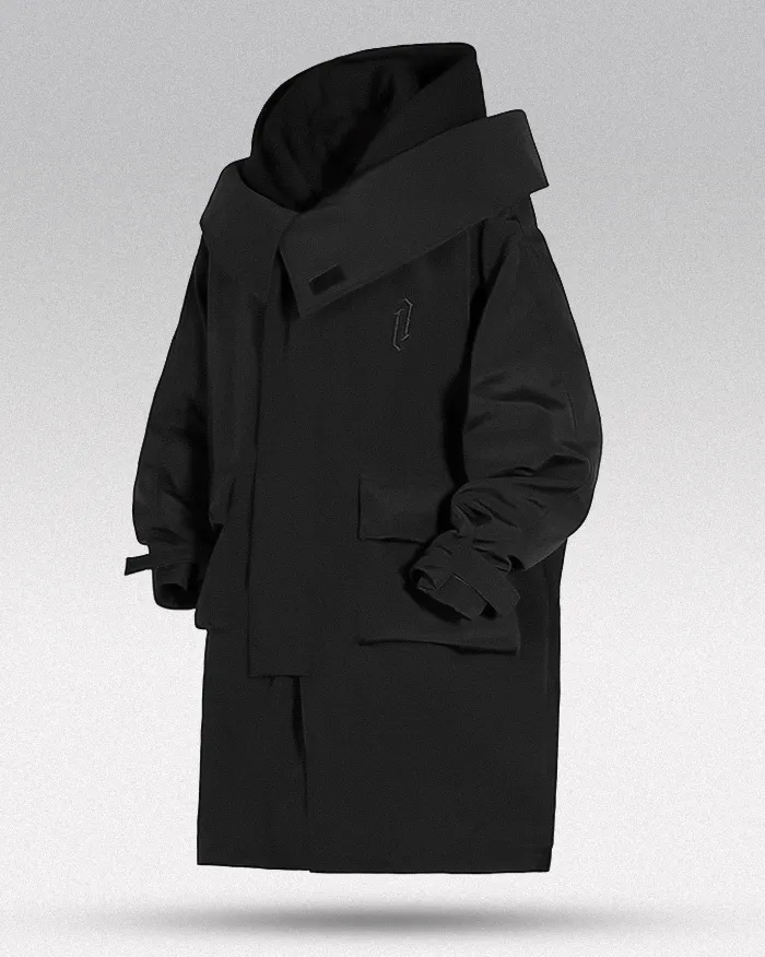 Techwear trench coat "Aketsu" - Image 5