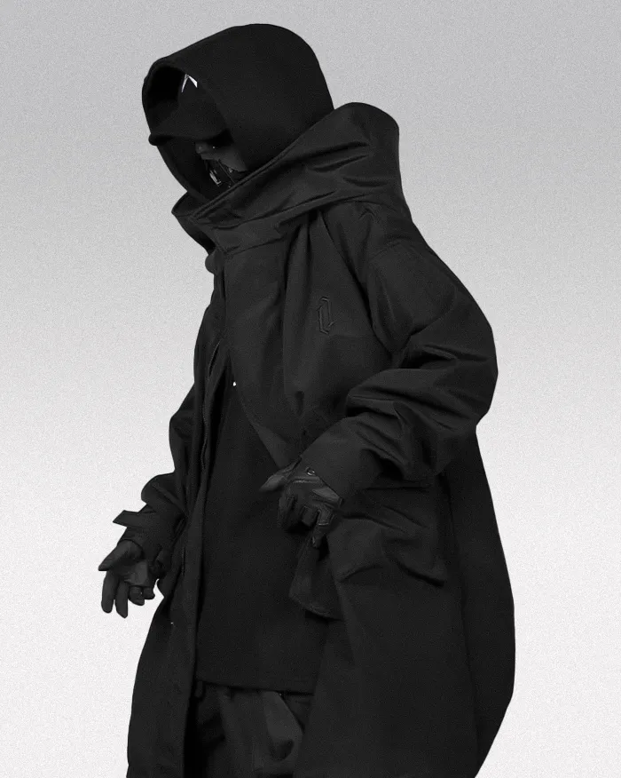 Techwear trench coat "Aketsu" - Image 7