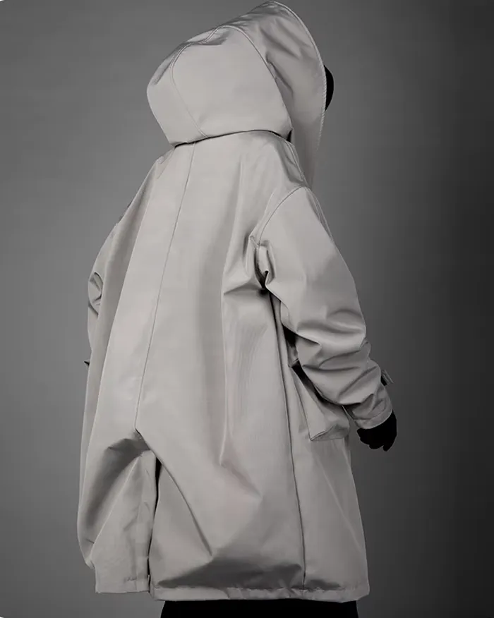 Techwear trench coat "Aketsu" - Image 8