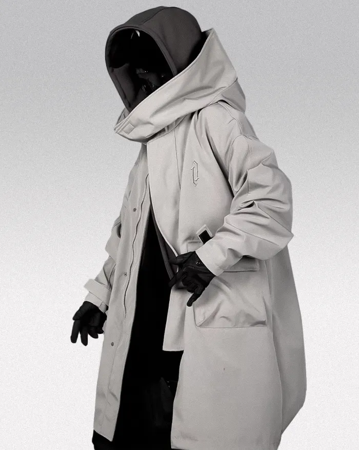 Techwear trench coat "Aketsu" - Image 9