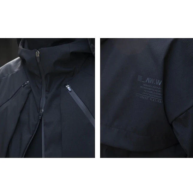 Techwear windbreaker jacket "Antenor" - Image 10