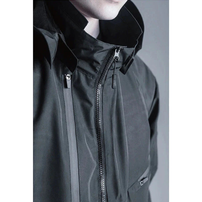 Black Techwear Windbreaker "Rinker" - Image 10