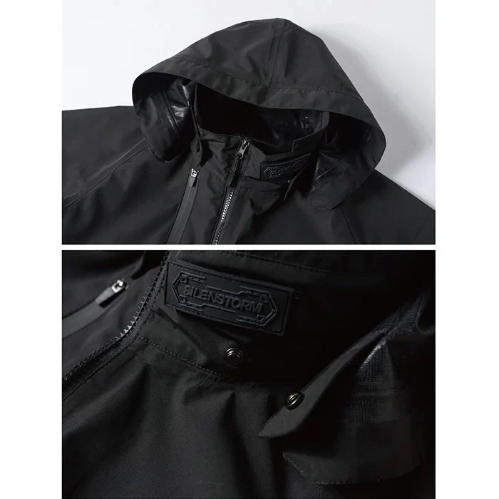 Black Techwear Windbreaker "Rinker" - Image 7