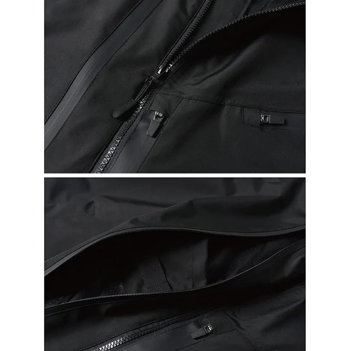 Black Techwear Windbreaker "Rinker" - Image 8