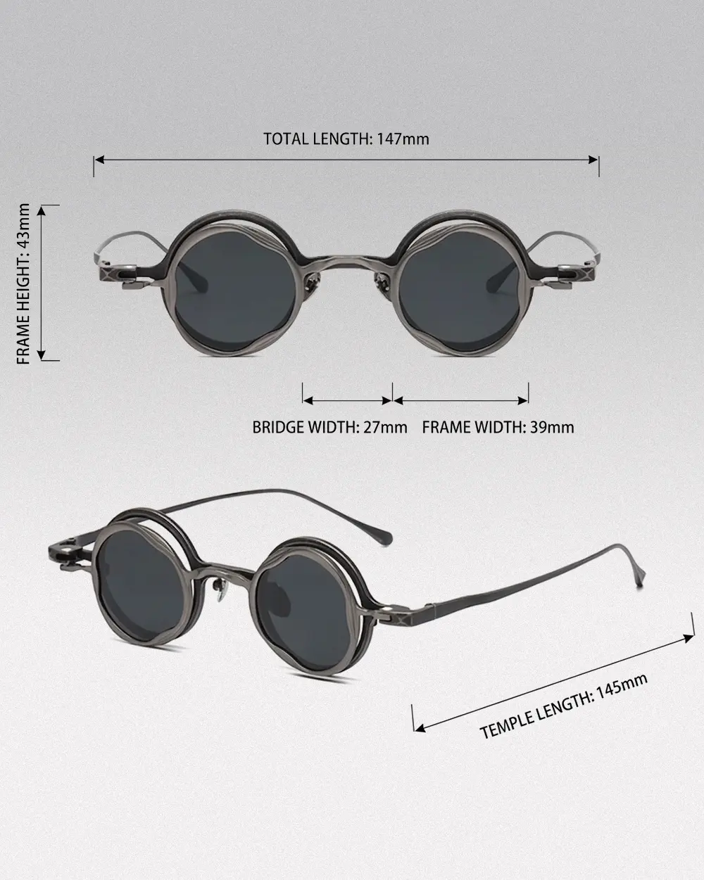 Titanium Sunglasses "Specta" - Image 7