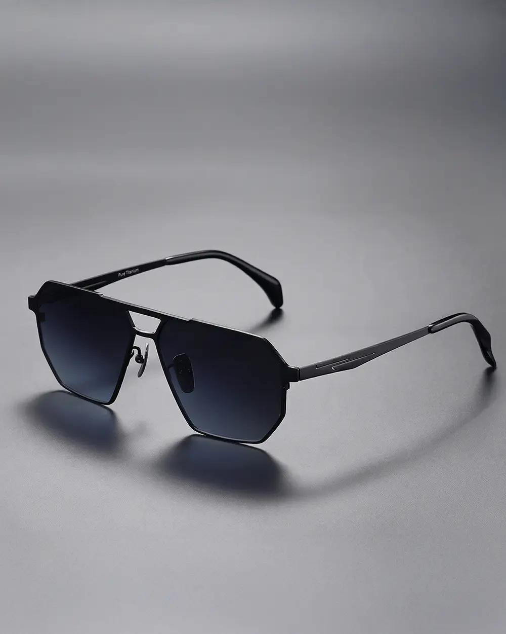 Titanium Sunglasses "Specter" - Image 4