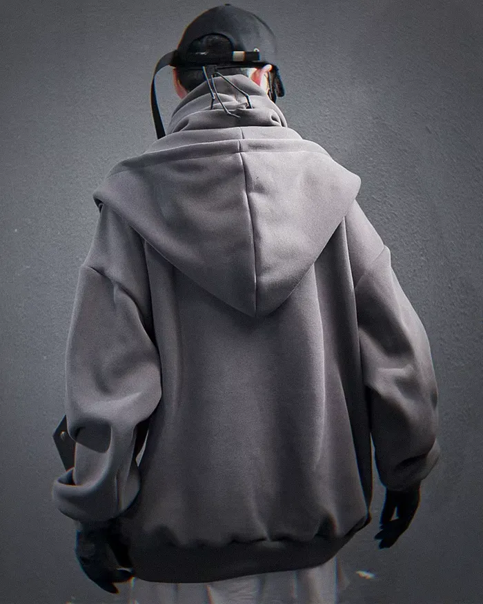 Turtleneck hoodie men's "Hinshiro" - Image 11