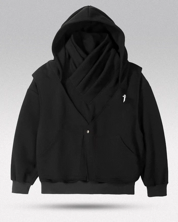 Turtleneck hoodie men's "Hinshiro" - Image 16