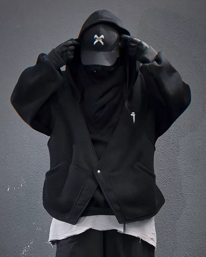 Turtleneck hoodie men's "Hinshiro" - Image 5